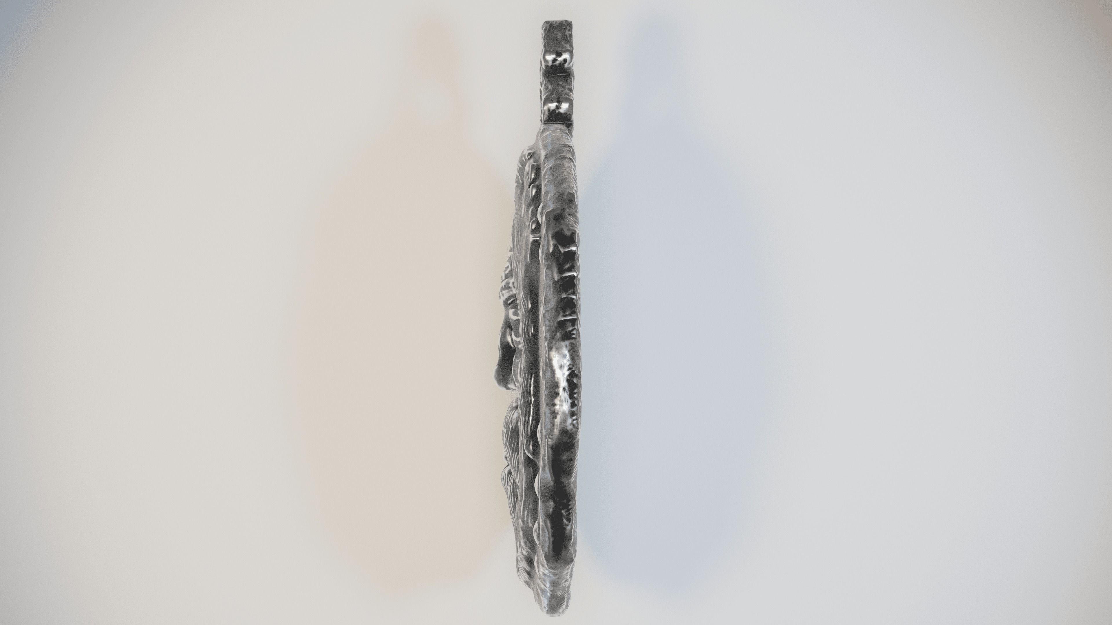 Old Zeus Coin Pendant 3D print model_5