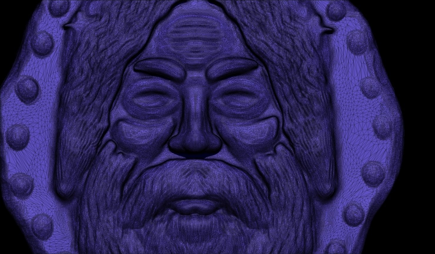 Old Zeus Coin Pendant 3D print model_8