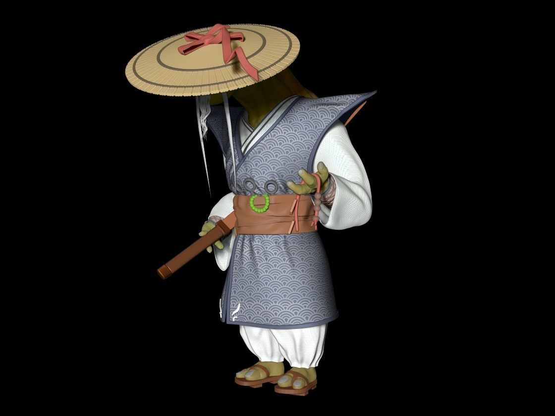 Turtle figurine 3d digital download 3D print model_2