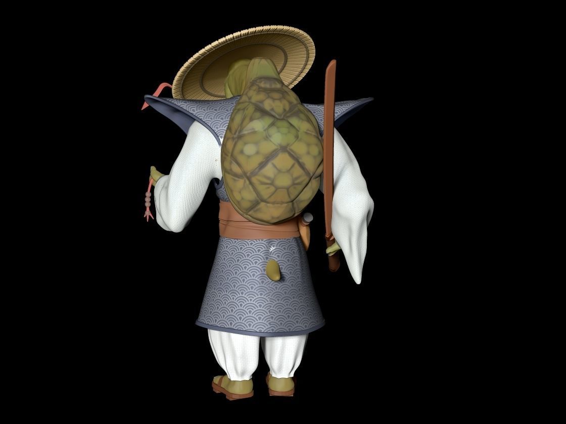 Turtle figurine 3d digital download 3D print model_3