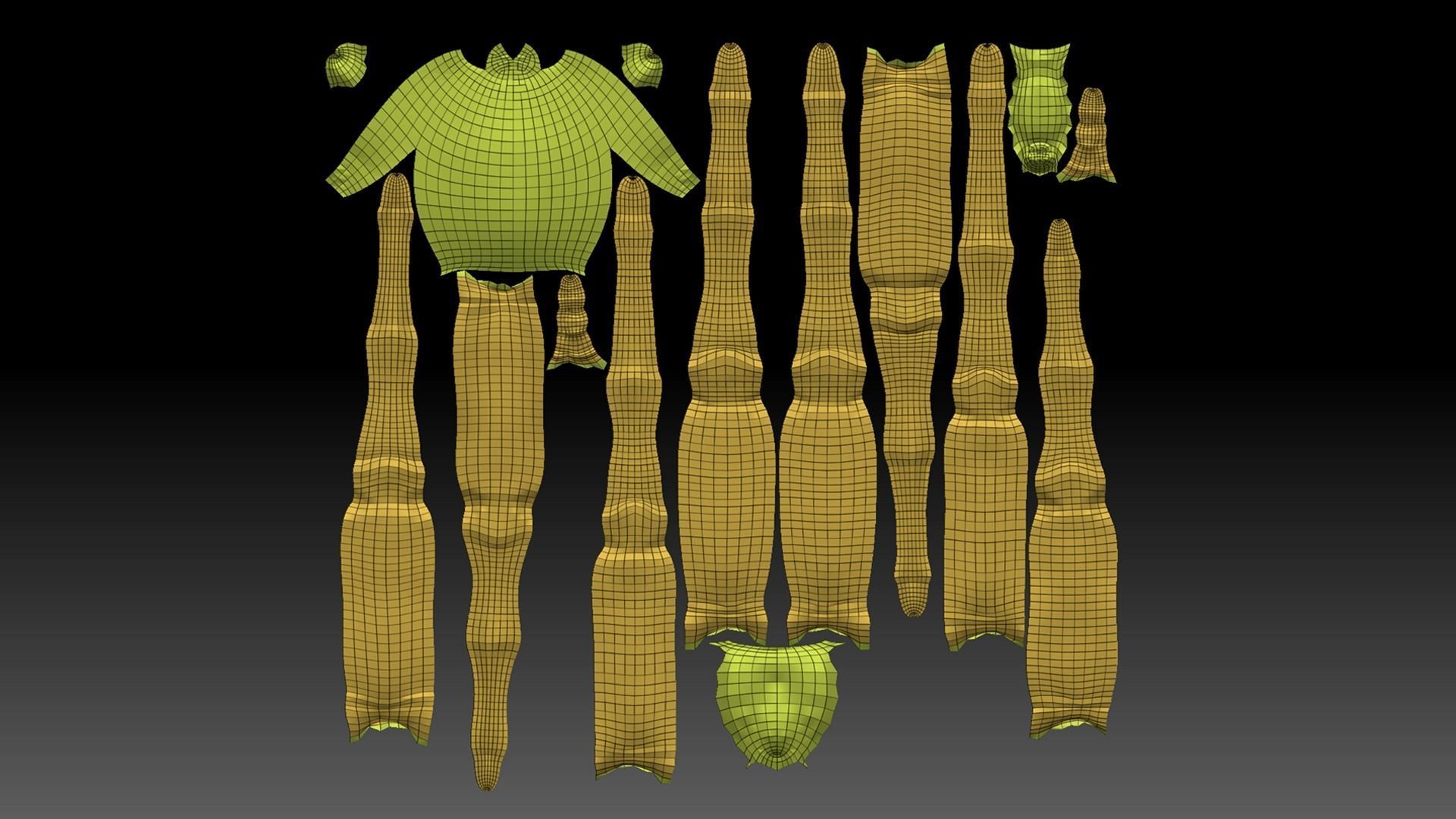 Spider Pack 3D model_141