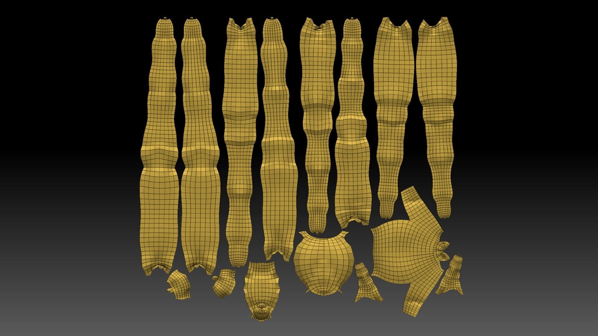 Spider Pack 3D model_28