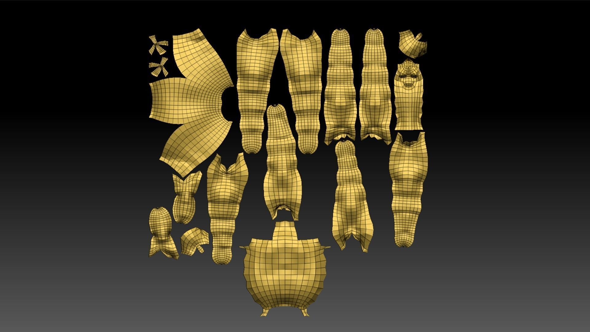 Spider Pack 3D model_82