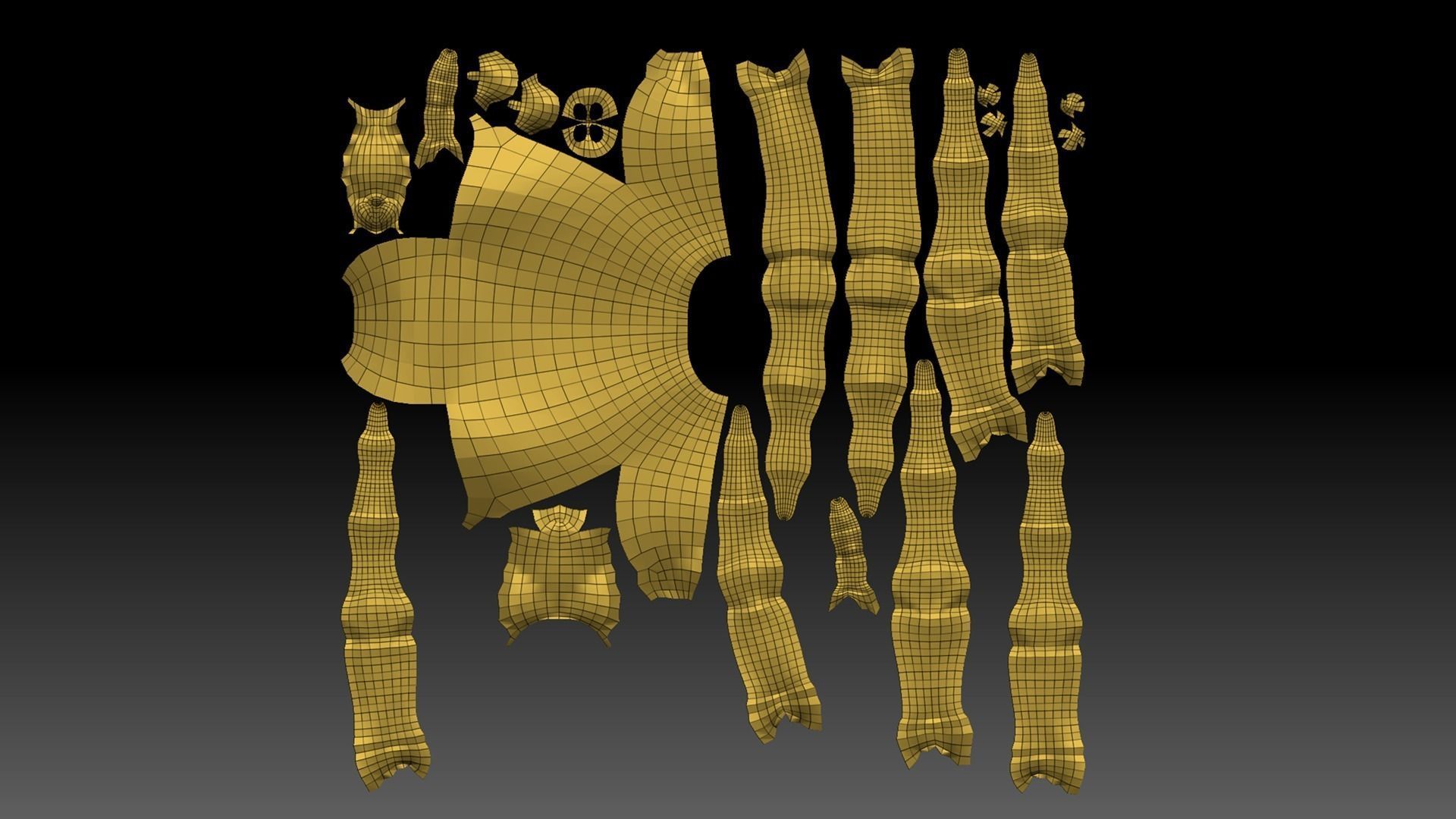 Spider Pack 3D model_96