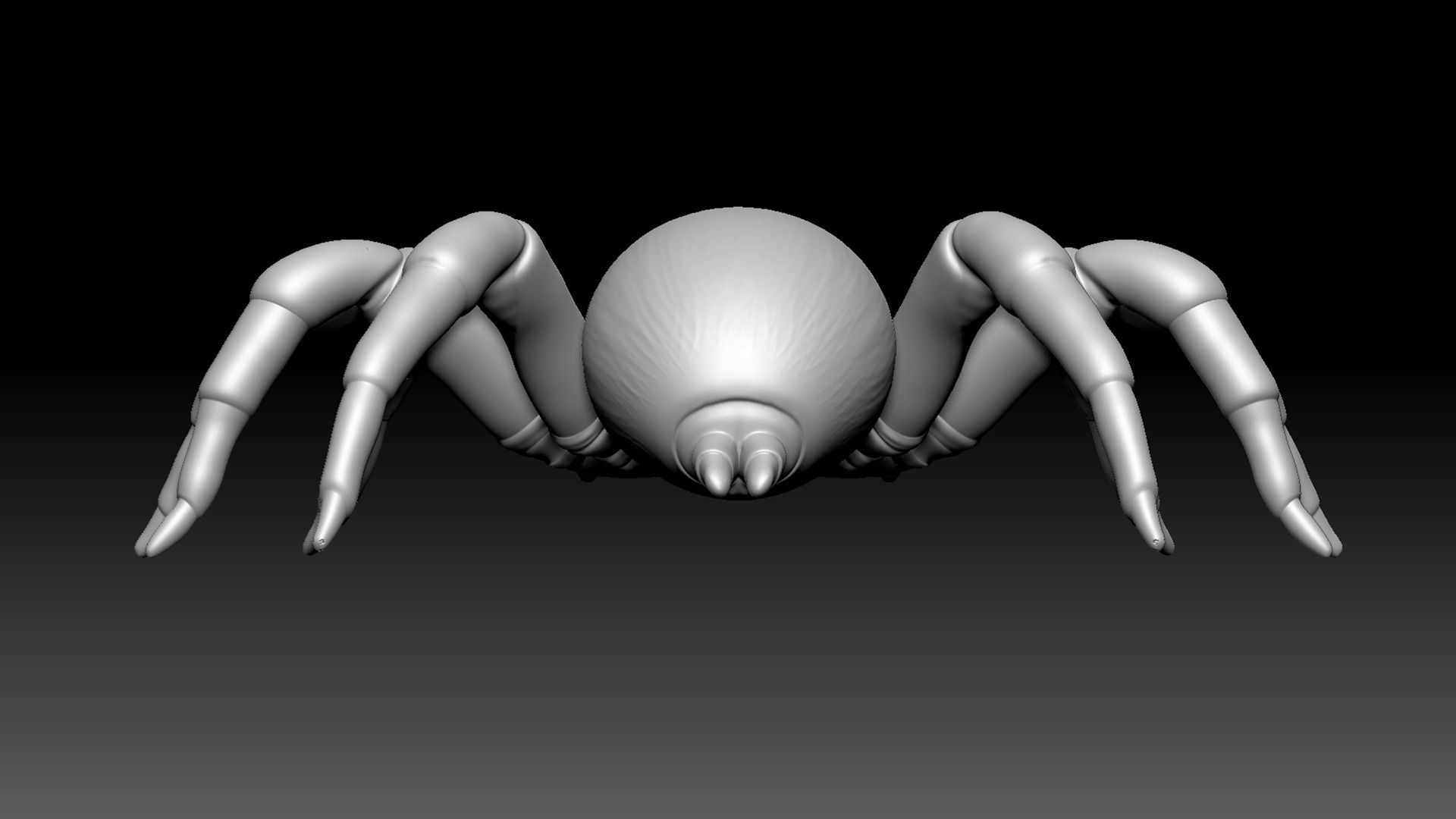 Spider Pack 3D model_35