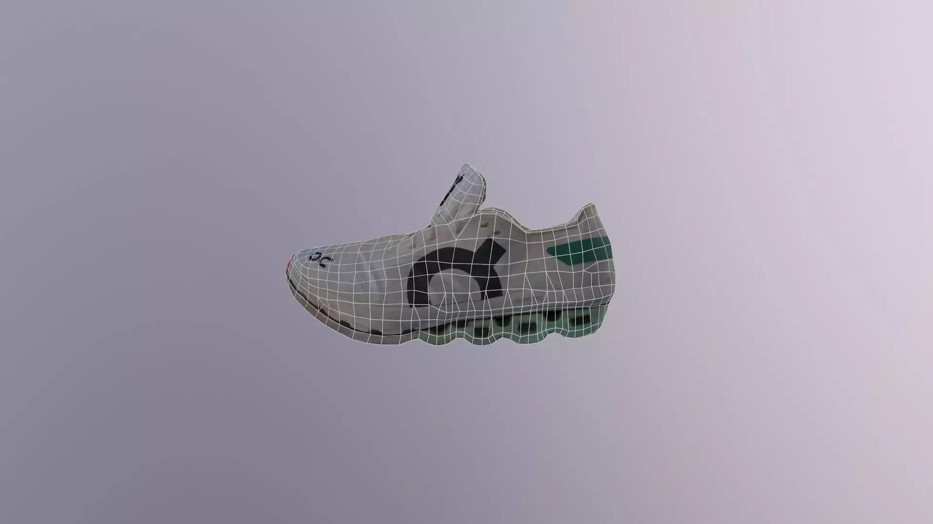 On Cloudboom Echo LP Game ready Low-poly 3D model_0