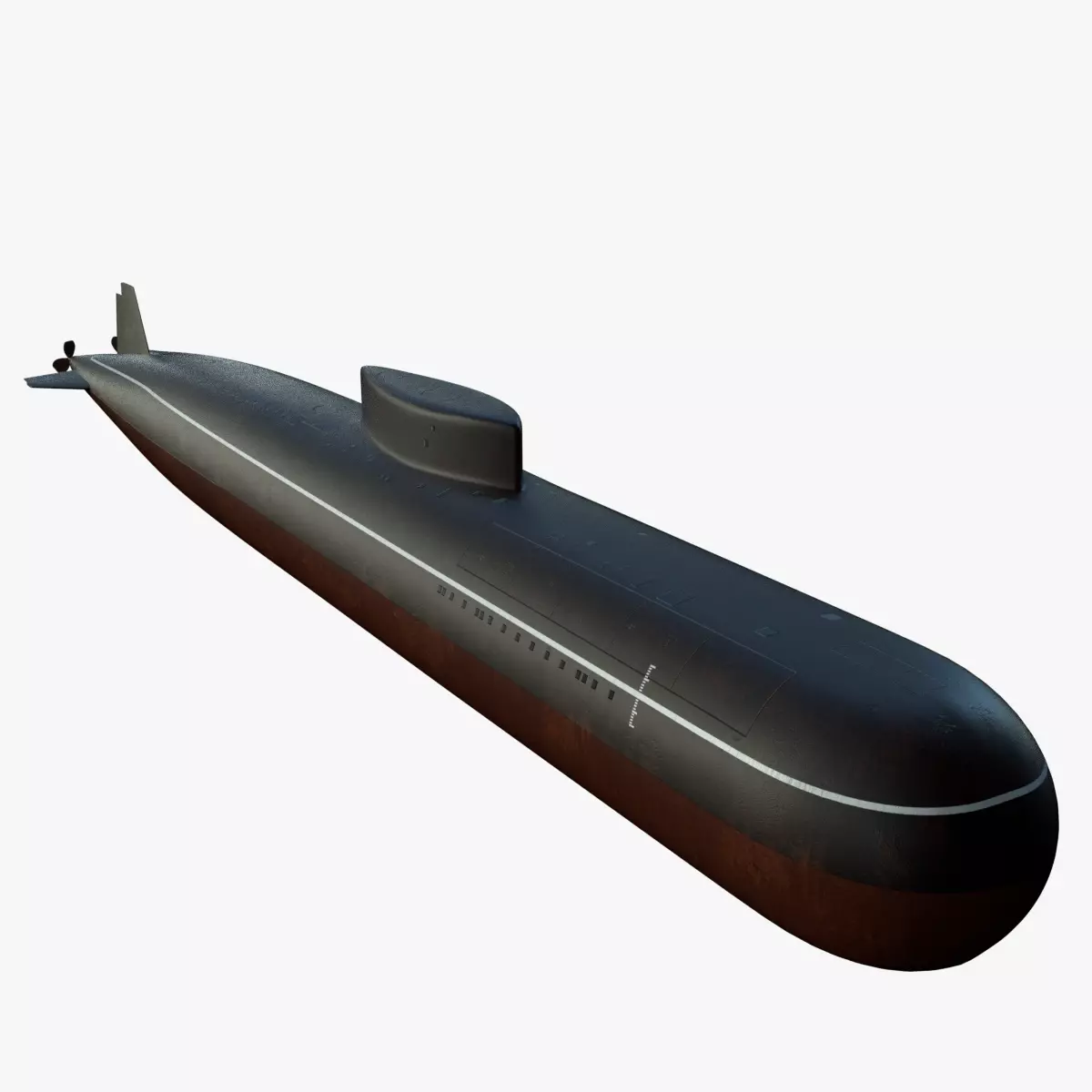 K-222 Submarine 3D model_0