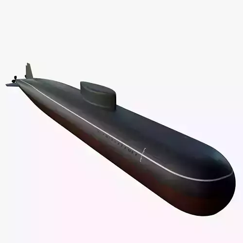 K-222 Submarine 3D model