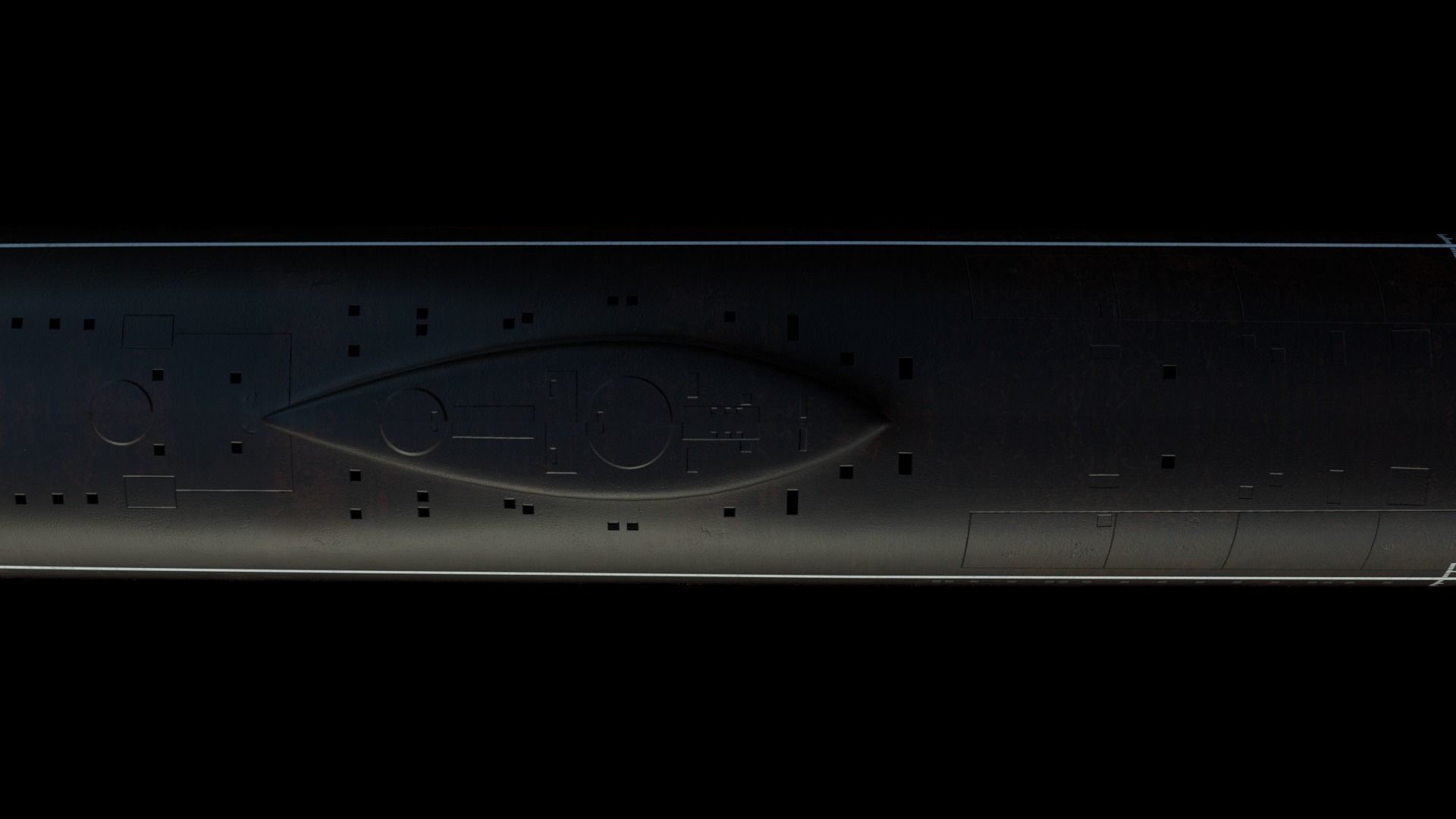 K-222 Submarine 3D model_7