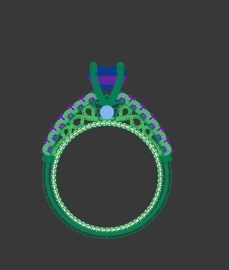 STYLISH RING 3D print model_26