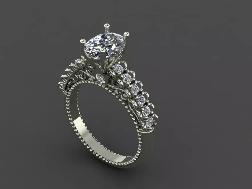 STYLISH RING 3D print model_0