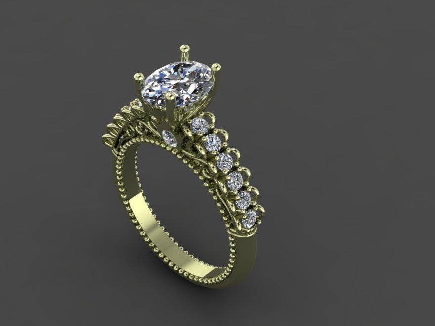 STYLISH RING 3D print model_39