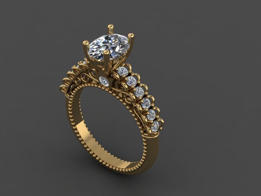 STYLISH RING 3D print model_20