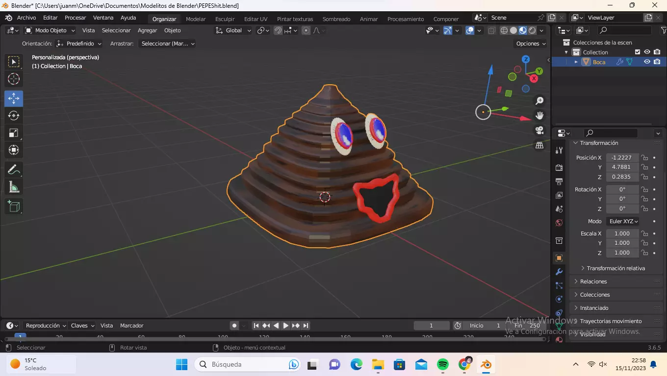 La KAKA PEPE 3D model_0
