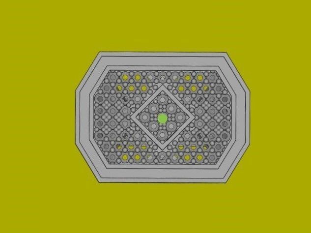 diamond enamel ring 3D print model_2