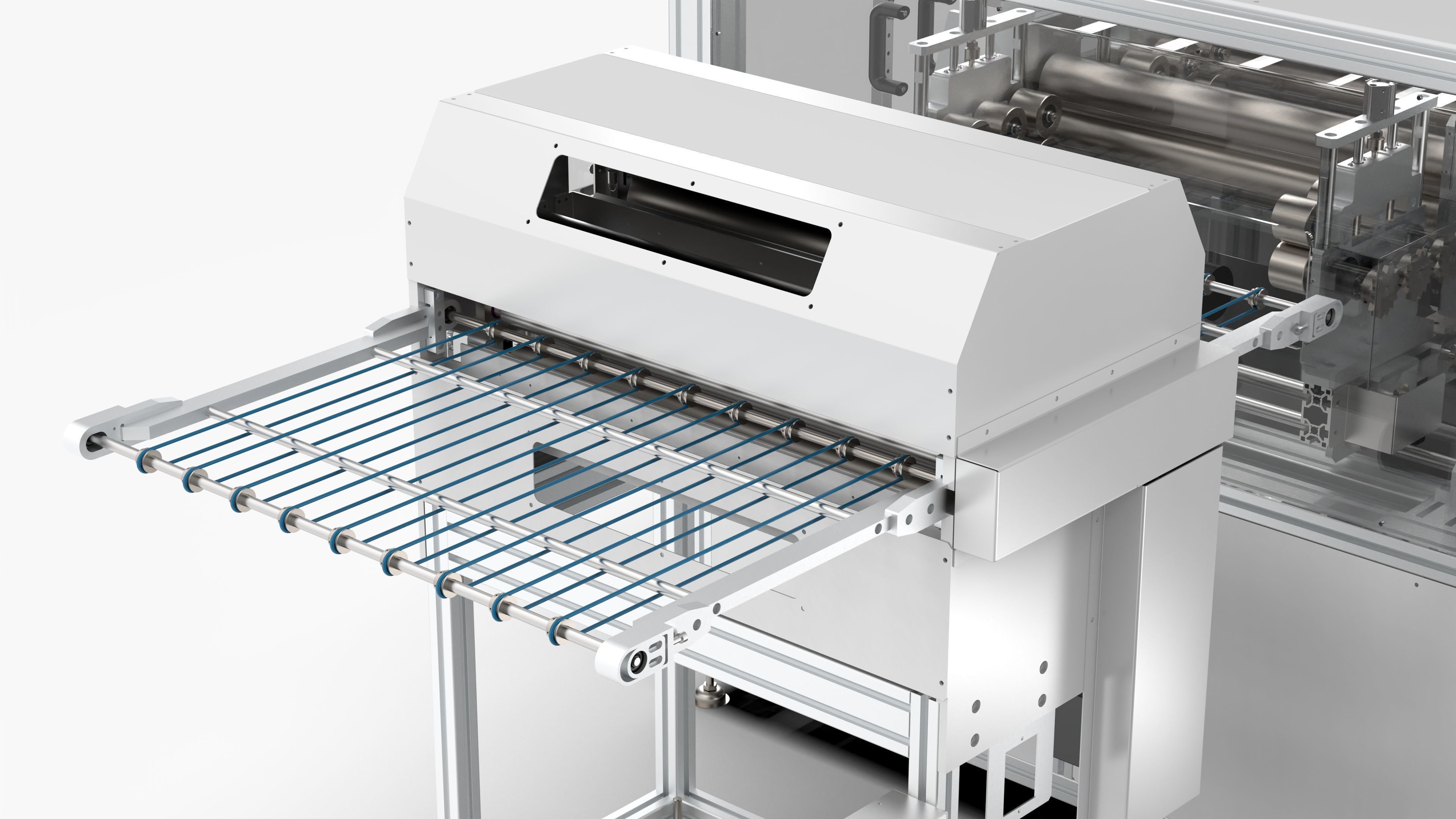 Automatic PCB Partition Cleaning Machine 3D model_13