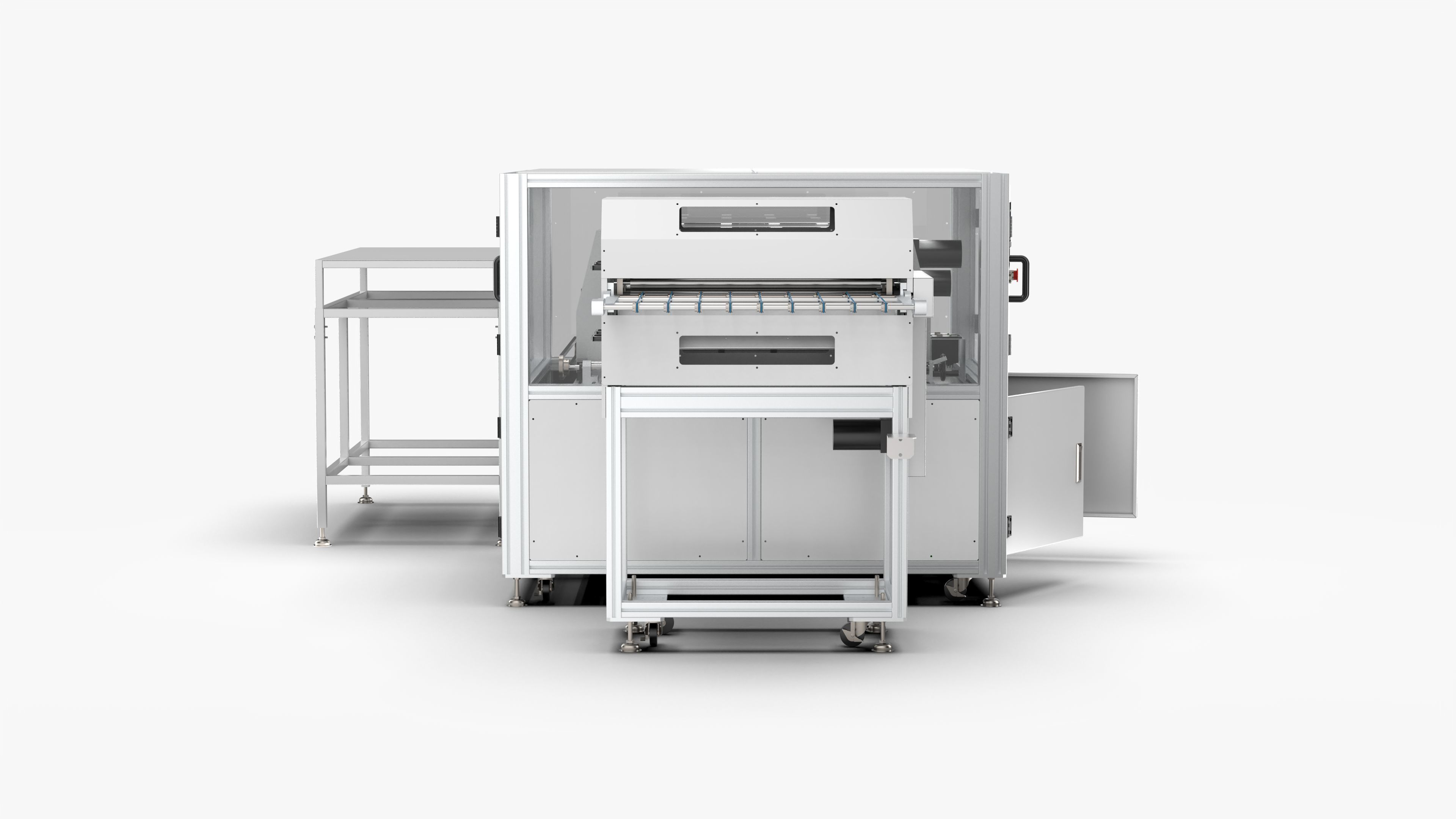 Automatic PCB Partition Cleaning Machine 3D model_5