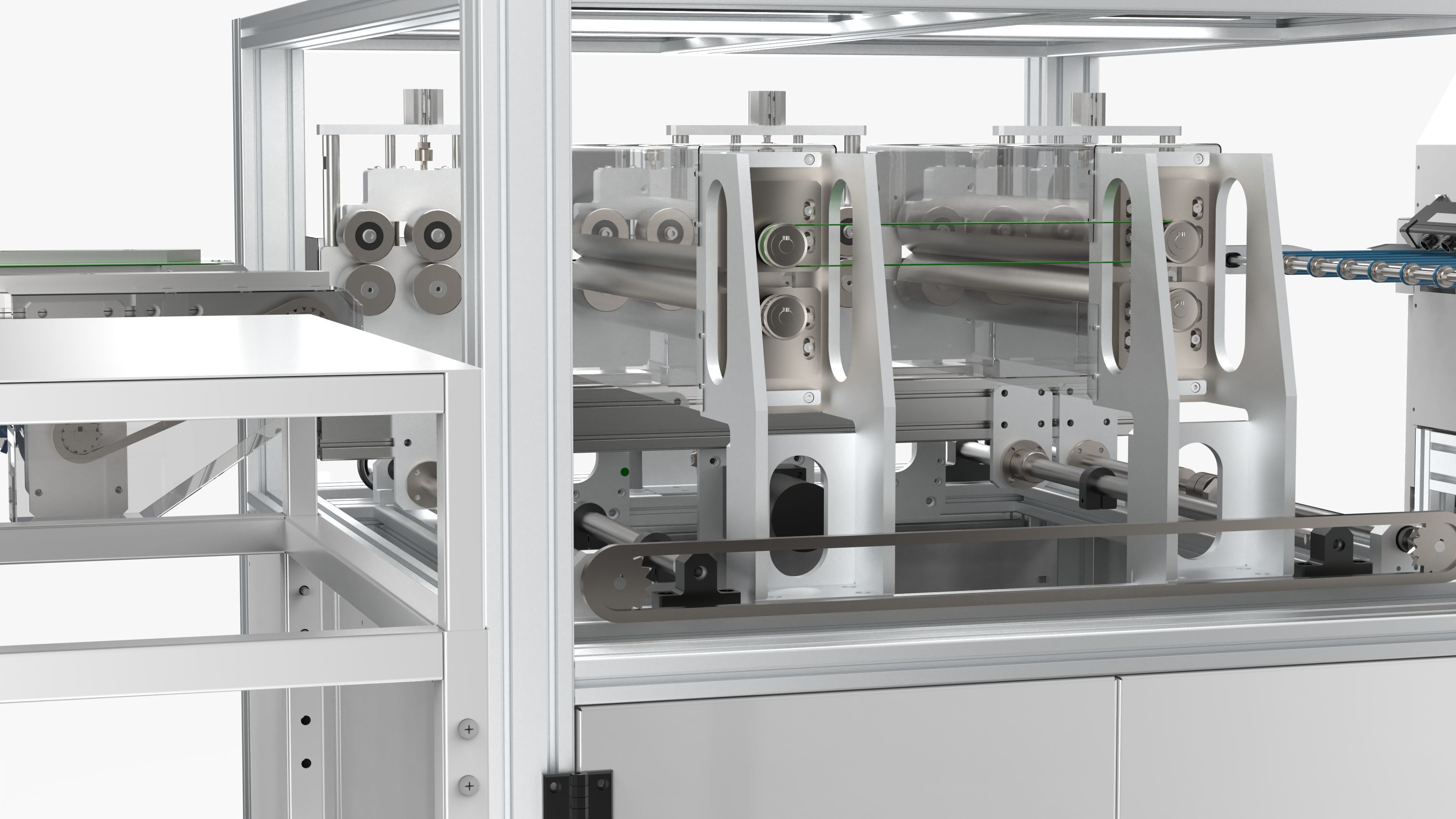 Automatic PCB Partition Cleaning Machine 3D model_20