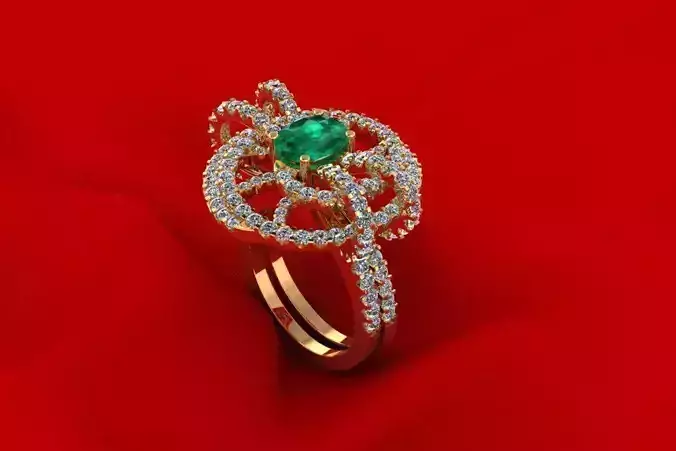 Creative Gemstone Ring R22