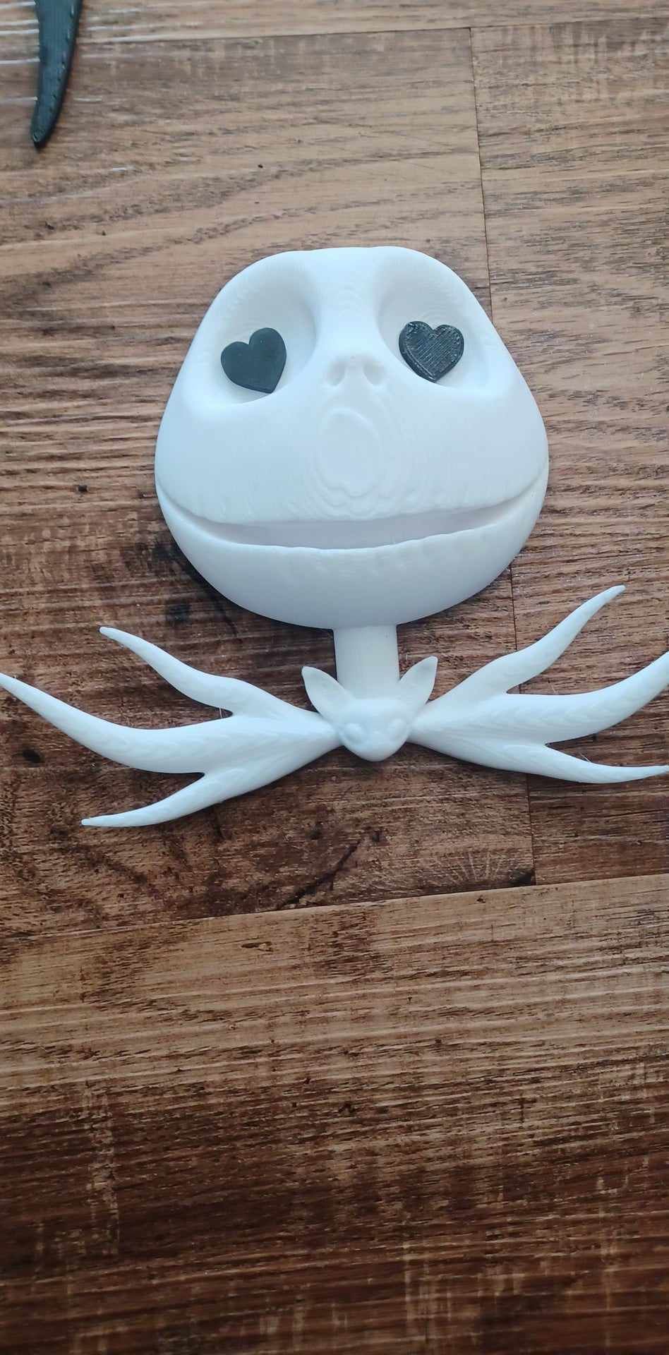 Jack Skellington 3d Flat Head wall decor  wreath  3D print model_4