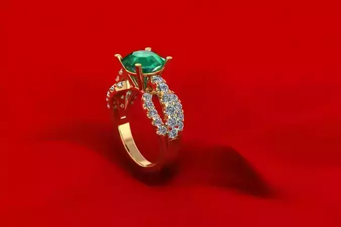 Solitaire Diamond Ring R26