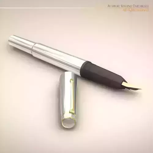 Fountain Pen 3D model