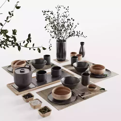 Japanese tableware set 20