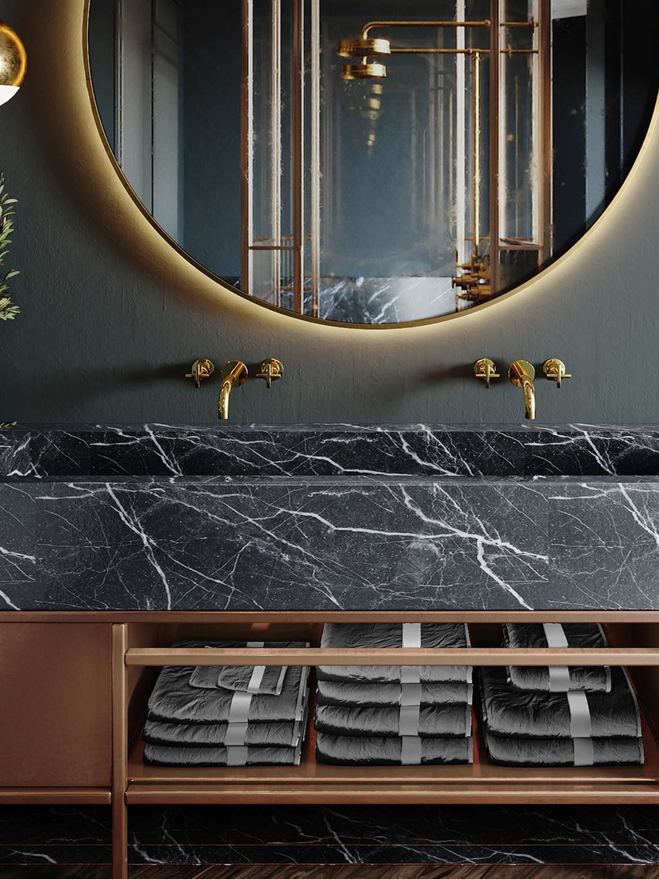 Room European Simplified Shower 3D model_1