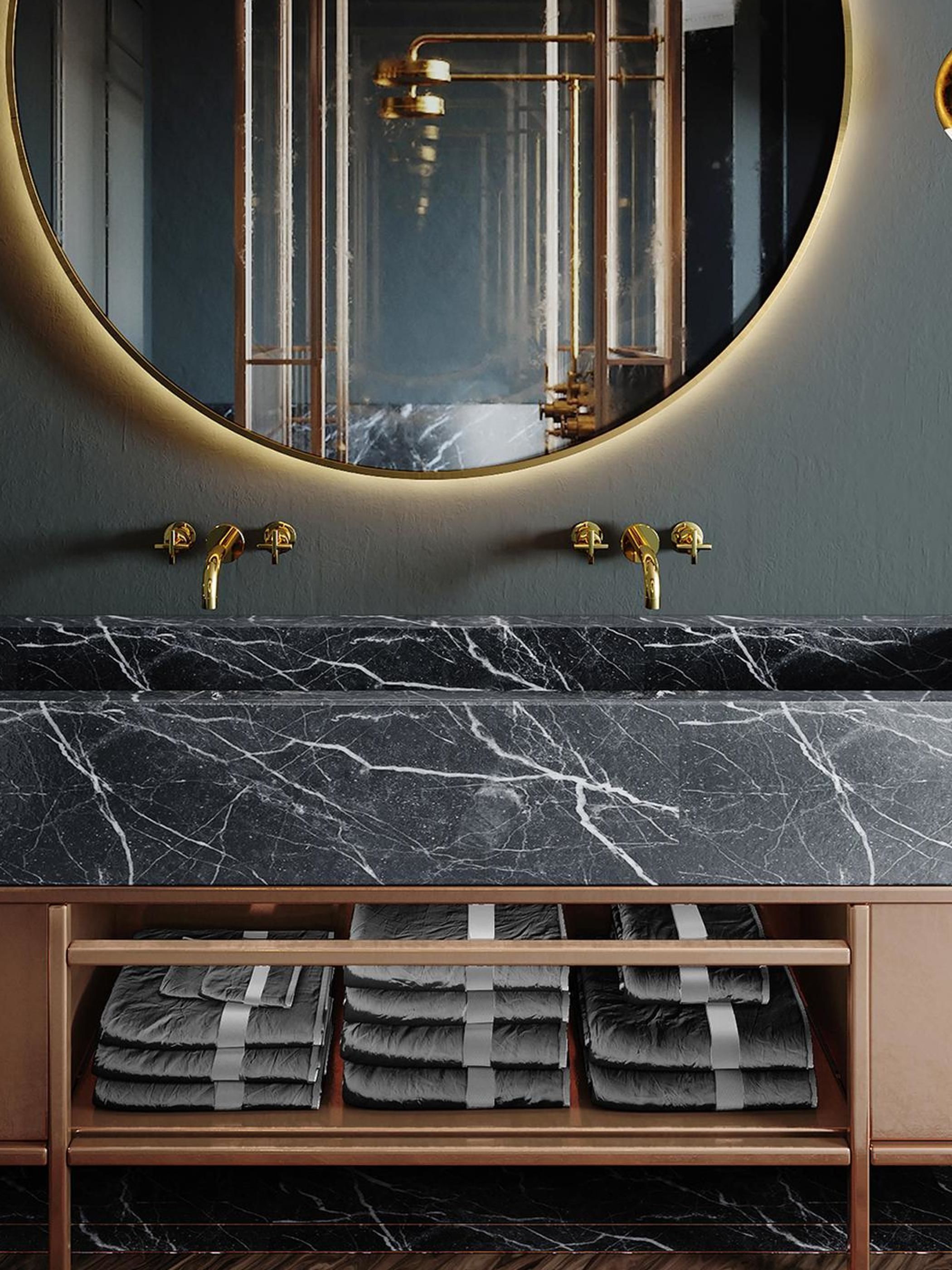 Room European Simplified Shower 3D model_4