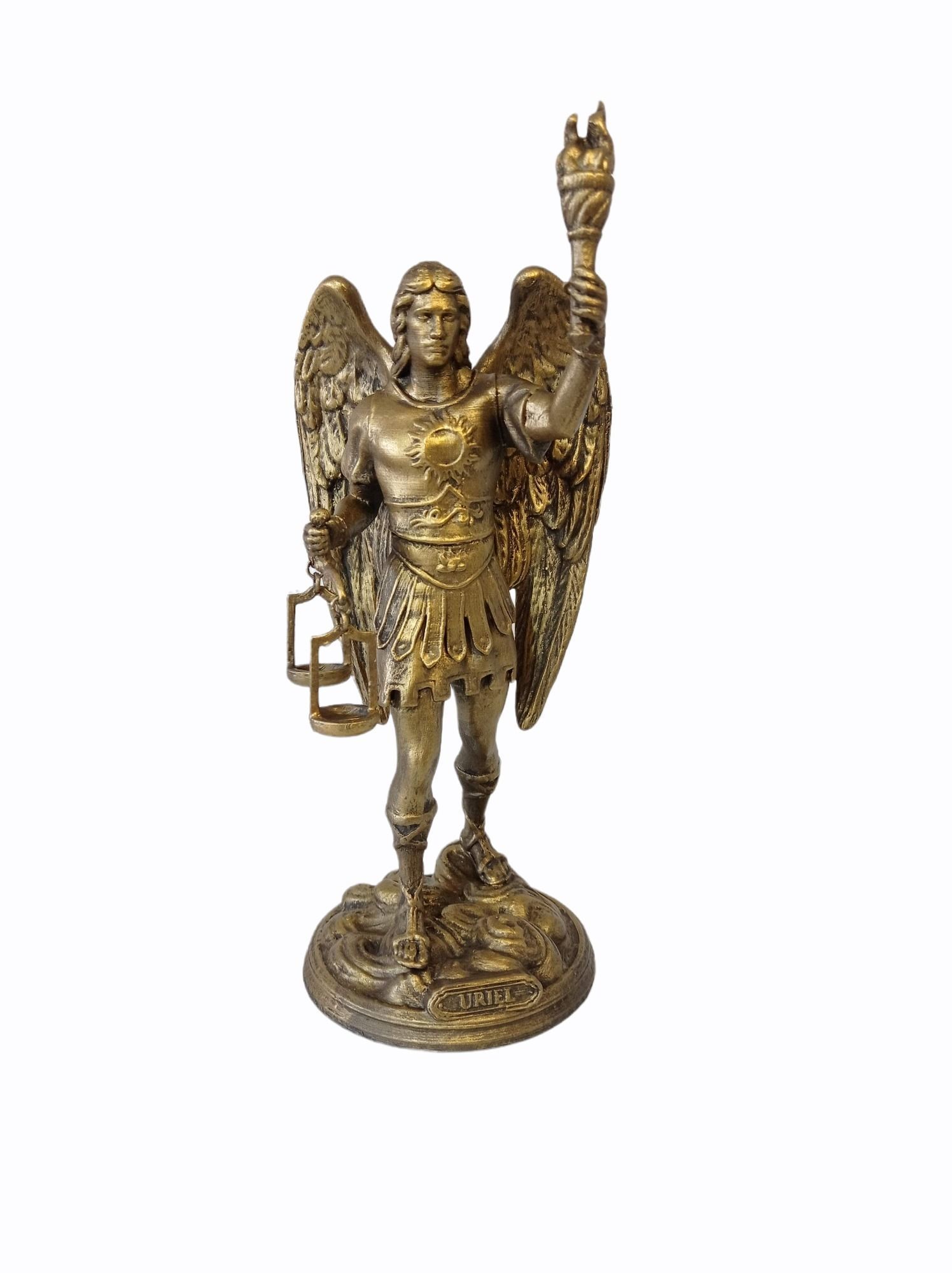 Statue of Archangel Uriel for 3D Printing 3D print model_1