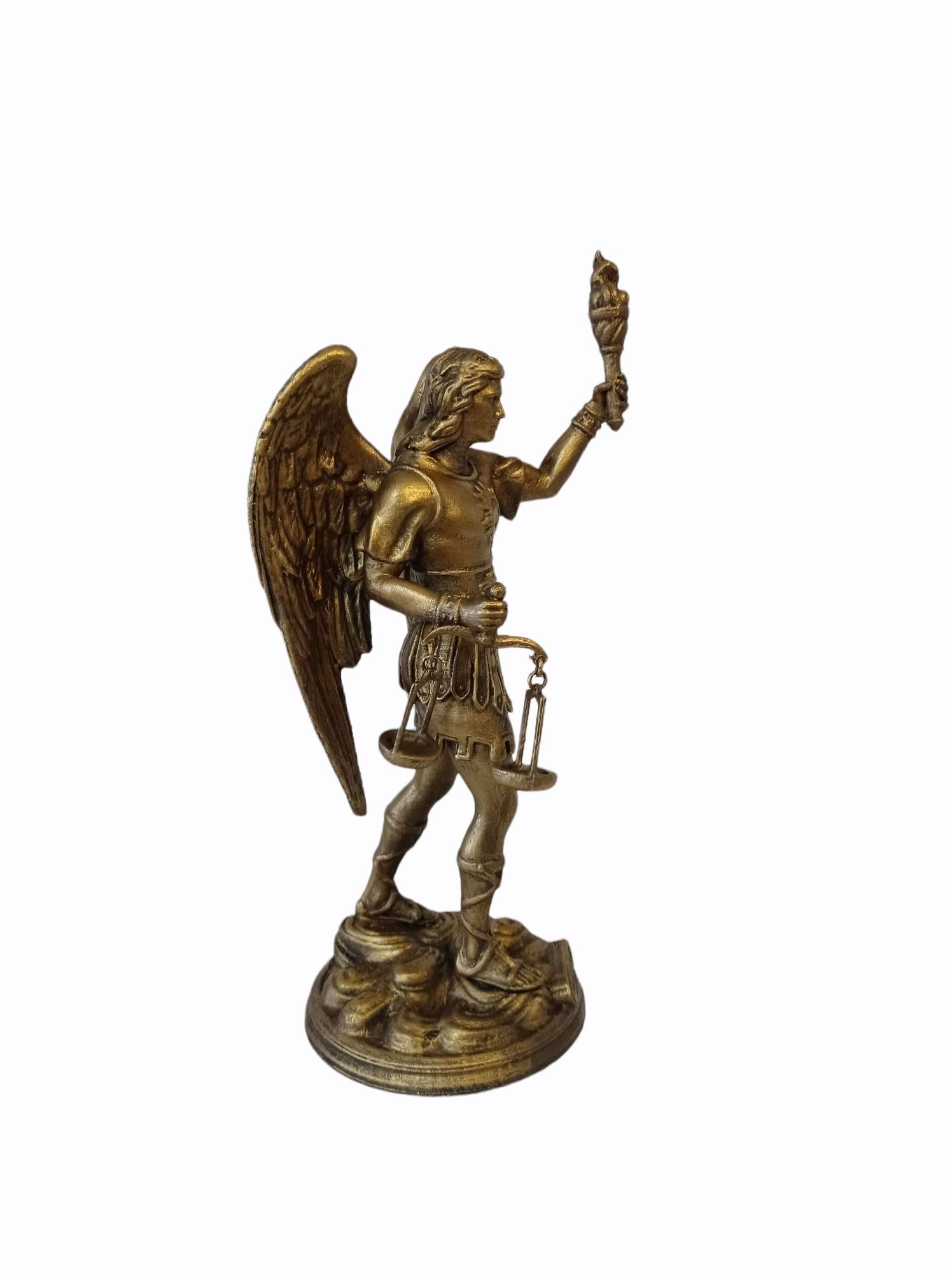 Statue of Archangel Uriel for 3D Printing 3D print model_3