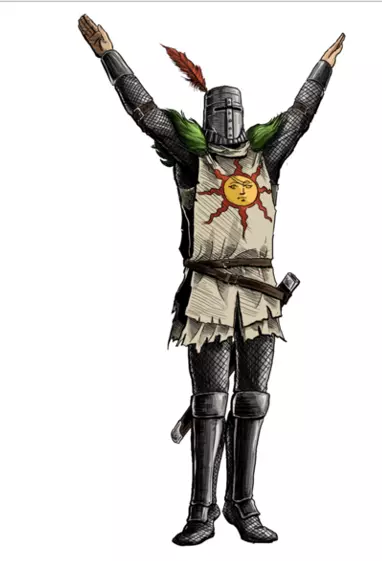 DARK SOULS SOLAIRE OF ASTORA 3D print model_0