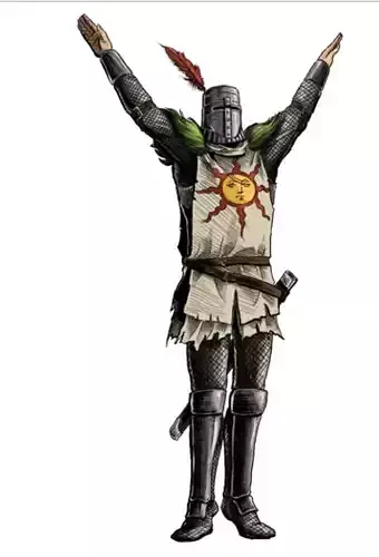 DARK SOULS SOLAIRE OF ASTORA 3D print model