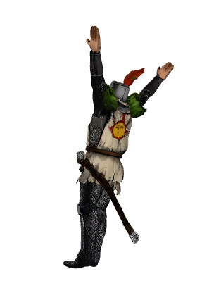 DARK SOULS SOLAIRE OF ASTORA 3D print model_1