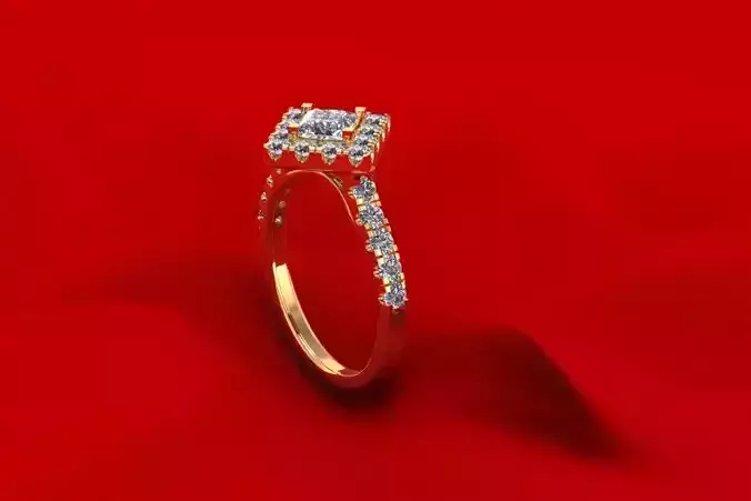Women Diamond Wedding Ring R17