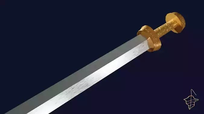 Spatha sword with Langsax handle