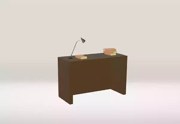 Desk Low Poly