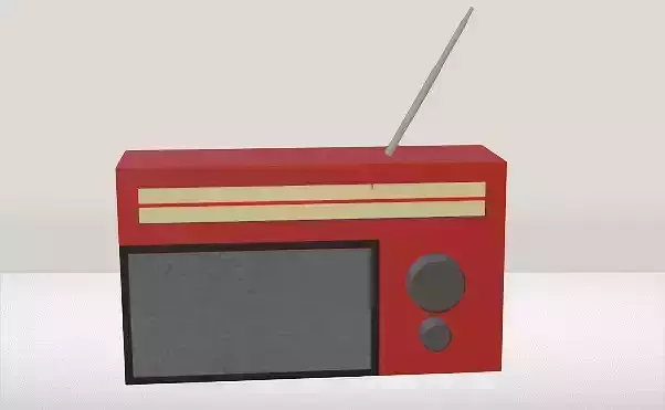 Radio LowPoly