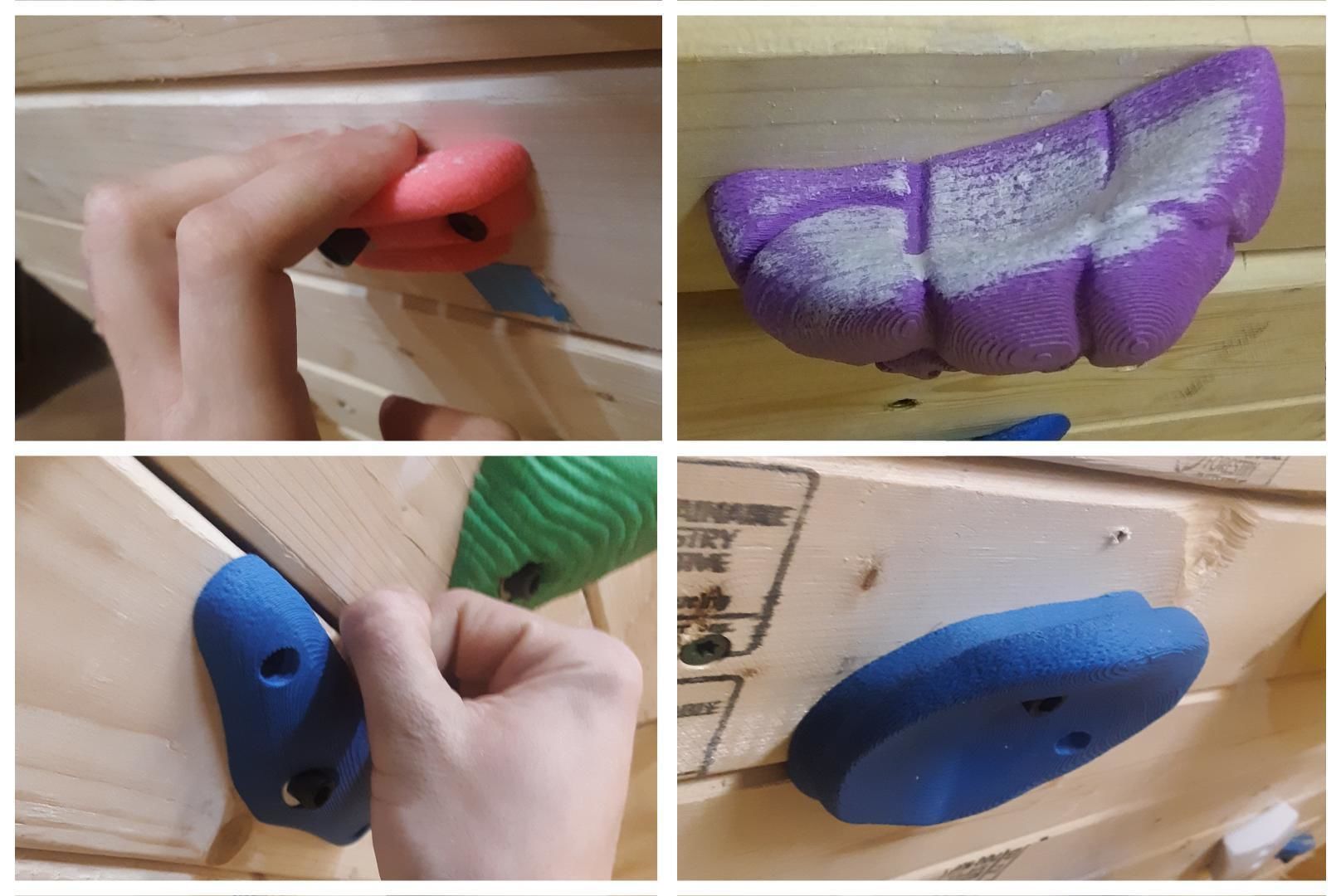 Star Pack Climbing Holds 3D print model_3