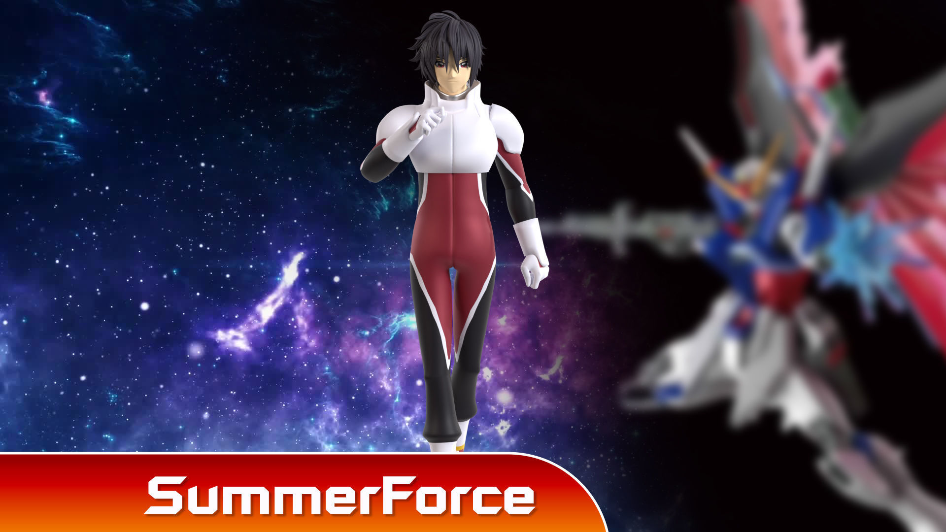Shinn Asuka - Gundam Seed Destiny 3D model_2