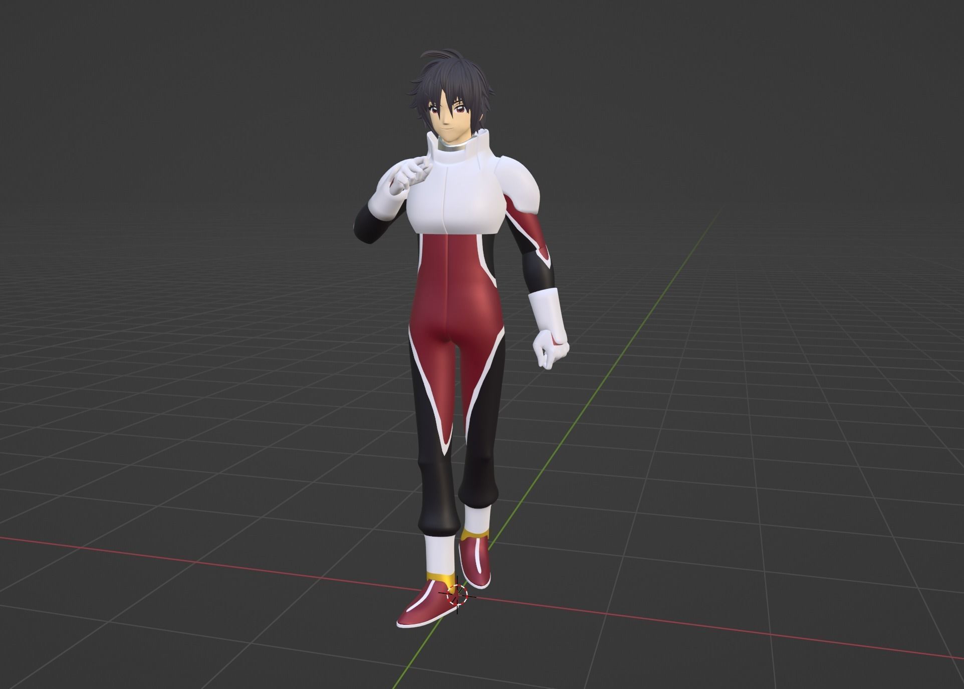 Shinn Asuka - Gundam Seed Destiny 3D model_4