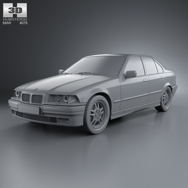 Bmw e36 3d model