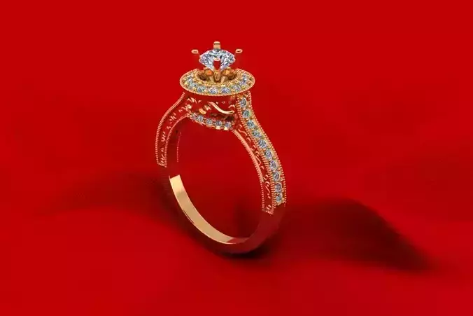 Women Diamond Wedding Ring R15