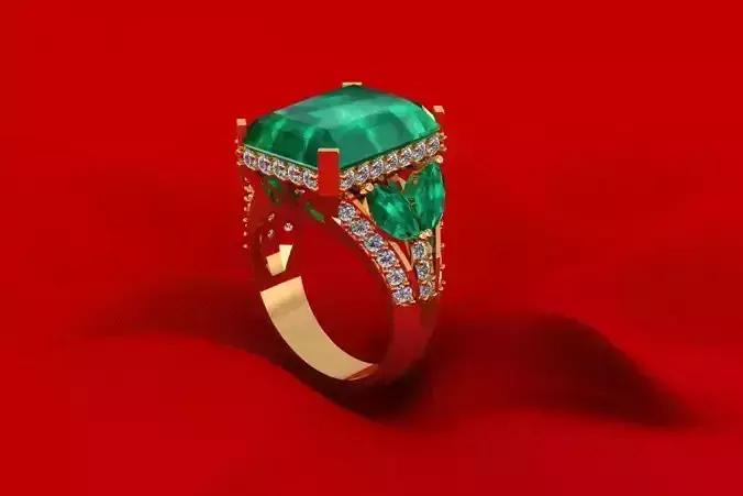 Cut Women Diamond Ring 