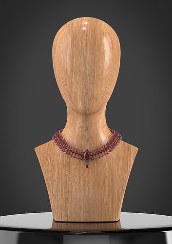 ACCESSORIES Necklace fv2 acc8 FOR FV2 AVATAR 3D CLO MARVELOUS Low-poly 3D model