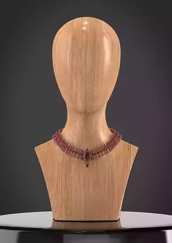 ACCESSORIES Necklace fv2 acc8 FOR FV2 AVATAR 3D CLO MARVELOUS Low-poly 3D model