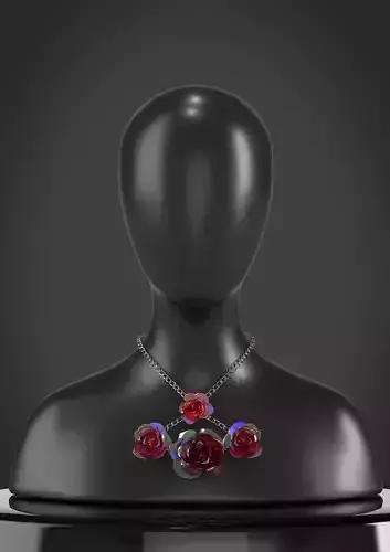 ACCESSORIES Necklace fv2 acc9 FOR FV2 AVATAR 3D CLO MARVELOUS