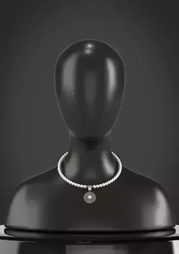 ACCESSORIES Necklace fv2 acc10 FOR FV2 AVATAR 3D CLO MARVELOUS