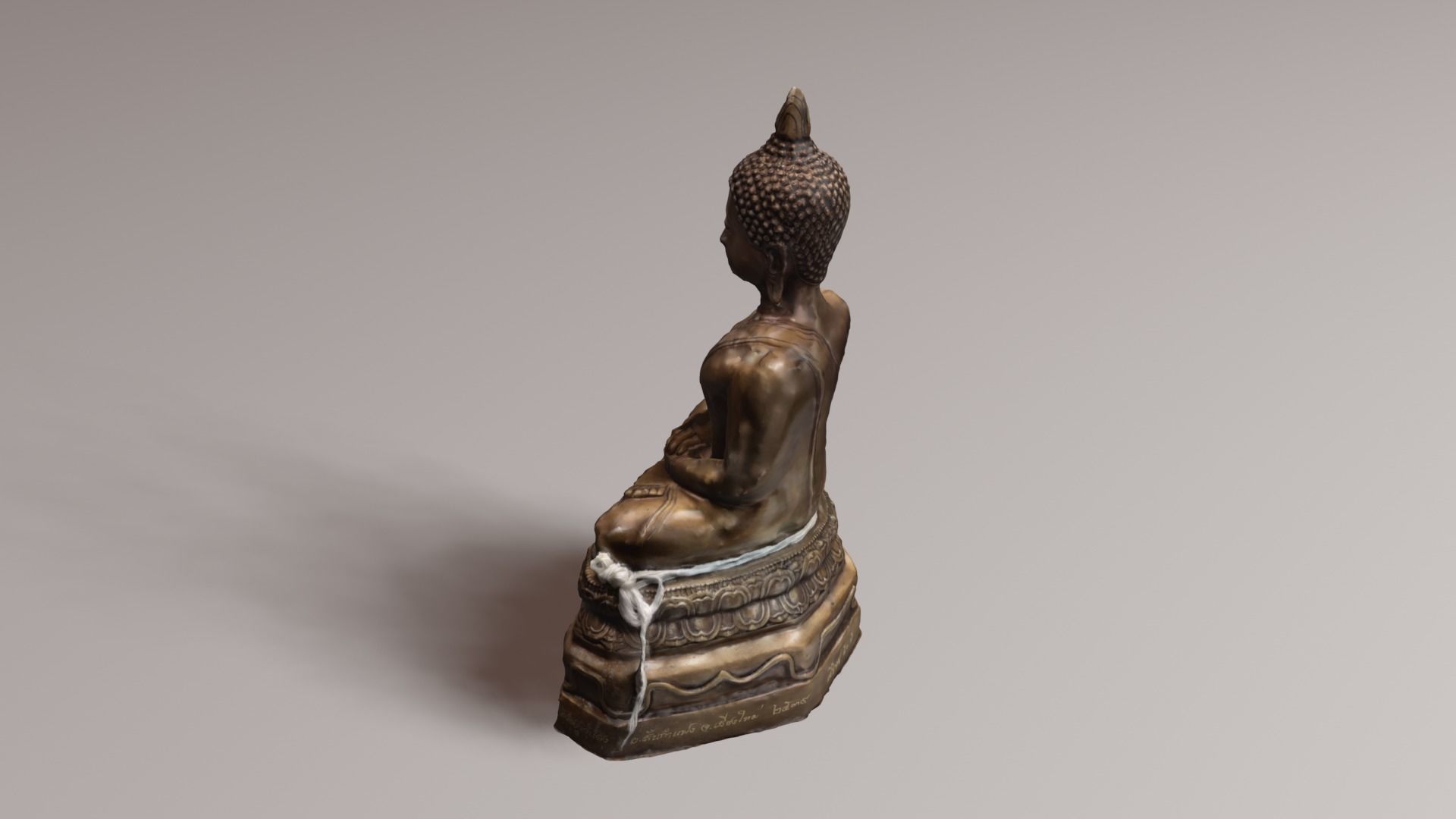 Buddha 9 Low-poly 3D model_26