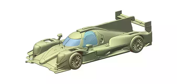 Oreca LMP2 printable 3D print model